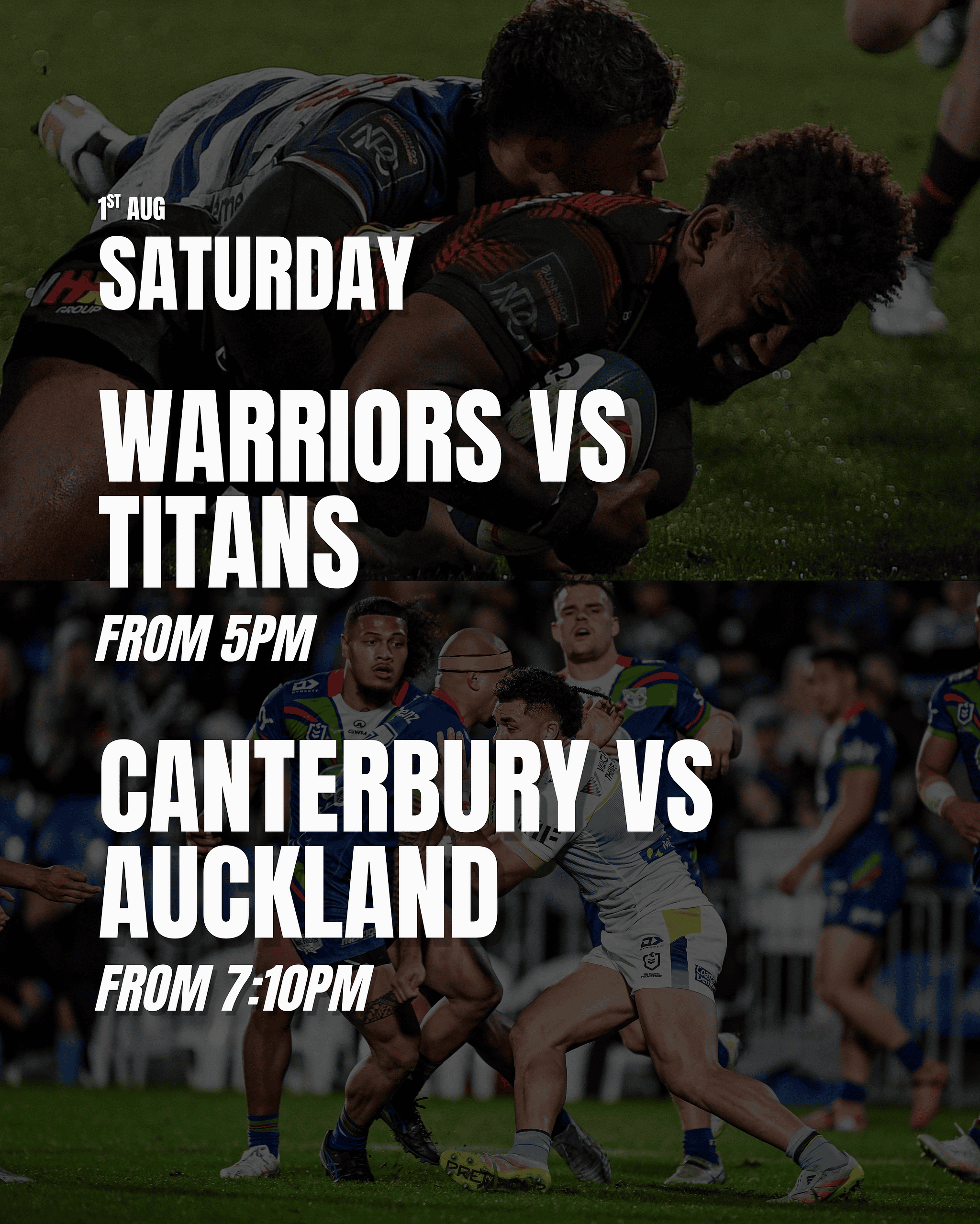 What's on Friday