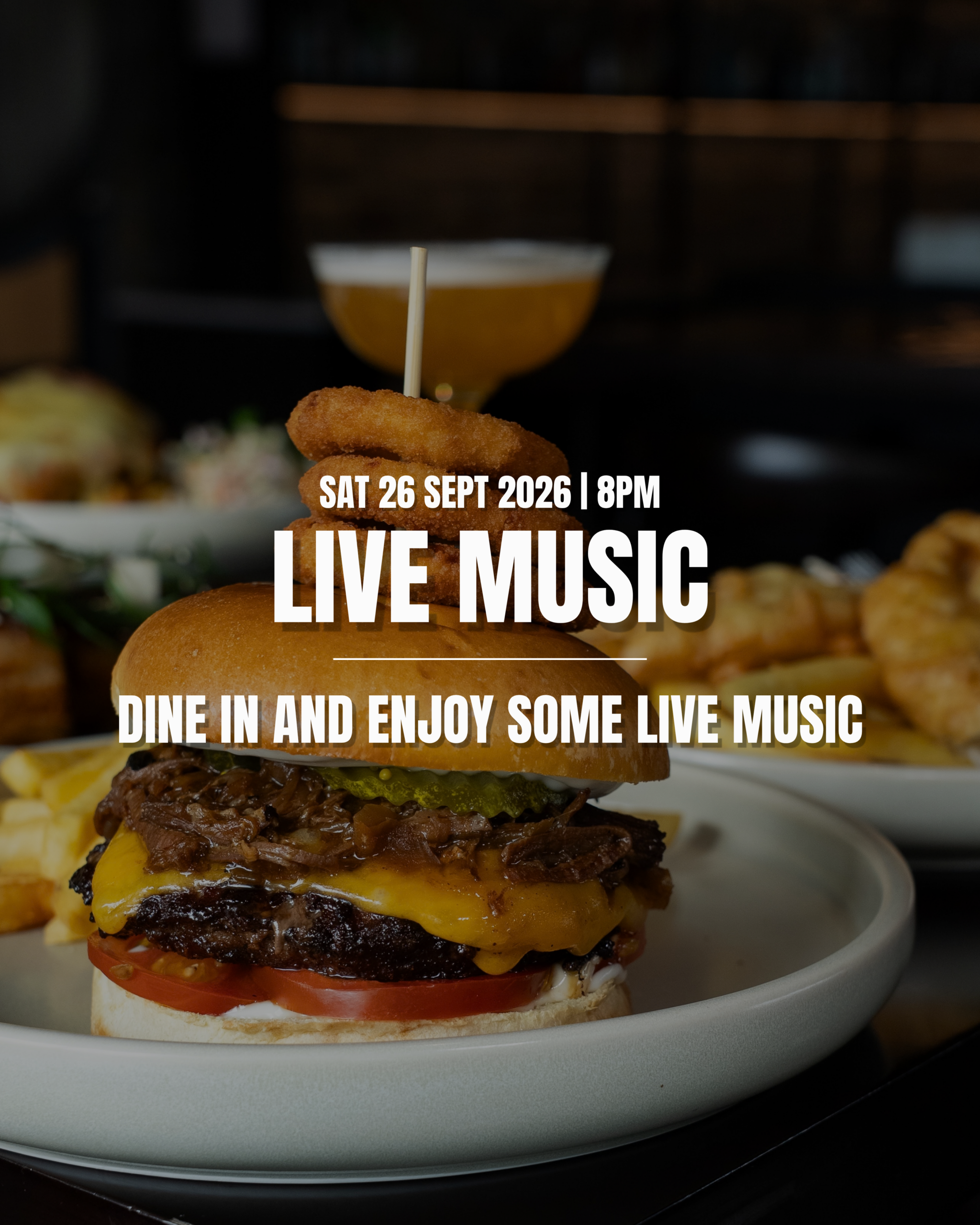 Friday - Meat Raffles, Chase the Ace, Live Music